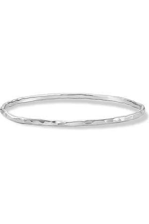 Dower & Hall 3mm Hammered Nomad Bangle