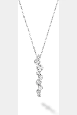 Dower & Hall 18k Gold & Diamond Long Cascade Pendant