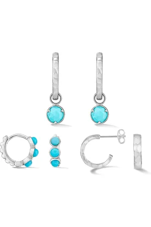 Dower & Hall Azure Turquoise Earring Set