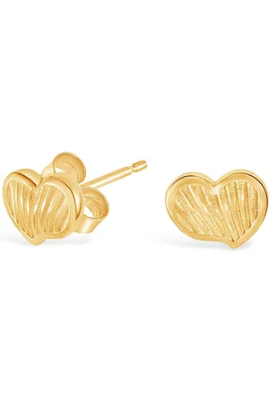 Dower & Hall Humbug Heart Studs