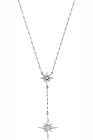 Dower & Hall 14k Gold & Diamond North Star Double Pendant