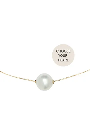 Dower & Hall 14k Gold & Small South Sea Pearl Pendant