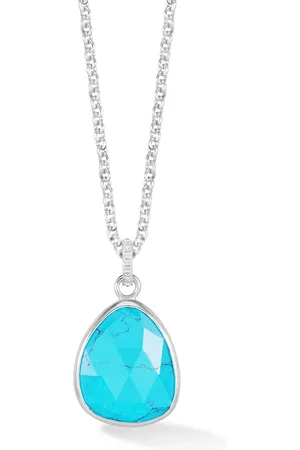 Dower & Hall Turquoise Pebble Pendant