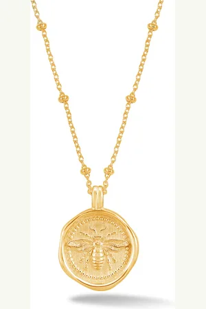 Dower & Hall Queen Bee Talisman Necklace