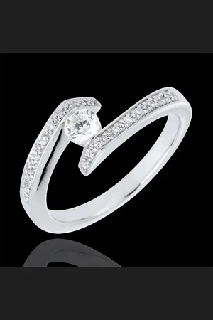 Edenly Diamond Set Shoulders Ring Promise