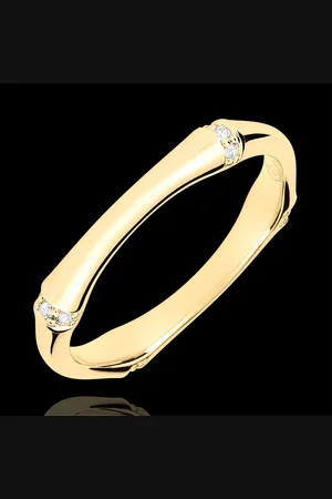 Edenly Jungle Sacr??e Ring - Multi diamond 3 mm - 18 carats