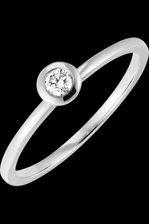 Edenly Freshness Ring - Round - 18 carat and diamond