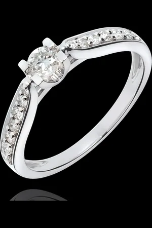 Edenly Countess Diamond Set Shoulder - 0.41 carats - 15 Diamonds