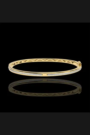 Edenly Bangle Bracelet Promise - and diamonds - 18 carats