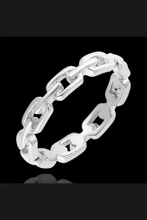 Edenly Orient Gaze Ring - Cuban Link Thin - 18 carats