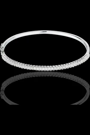 Edenly Bangle/Bracelet semi-paved - 1 carat - 37 diamonds