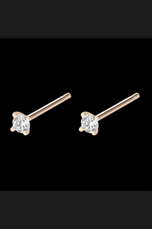 Edenly Freshness diamond stud earrings - Spark - 9 carats and diamo