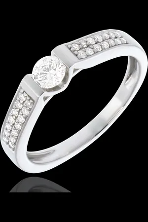 Edenly Paved Diamond Set Shoulder Arch - 0.38 carat - 29diamonds
