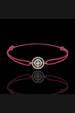 Edenly Bracelet Salty Flower - circle - - red cord