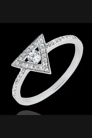 Edenly Ring Abundance - Gravity - white gold18 carats and diamonds