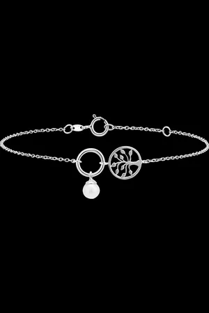 Edenly Abundance Bracelet - Tree of Life - 9 carat and pearl