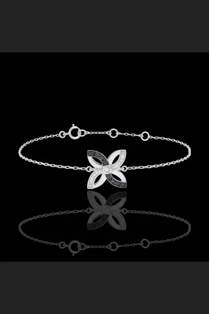 Edenly Freshness Bracelet - Lilies of summer - and black diamonds