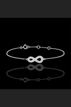 Edenly Infinity bracelet - and diamonds - 9 carats