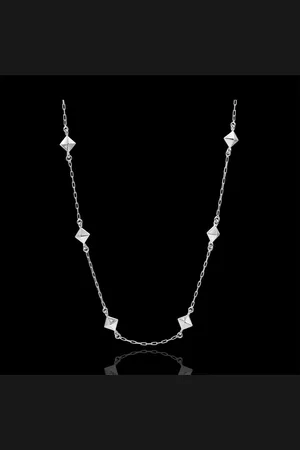 Edenly Necklace Genesis - Rough Diamonds - - 18 carat