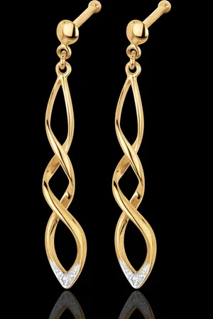 Edenly And Diamond Spectacle Earrings
