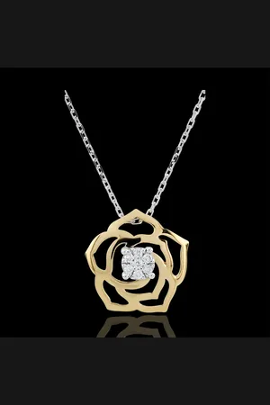 Edenly Eclosion Necklace - Rose Absolute - yellow gold - 18 carat