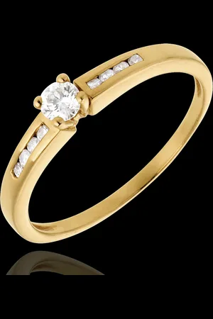 Edenly Octave Diamond Set Shoulder Ring in - 0.27 carat - 9diamon