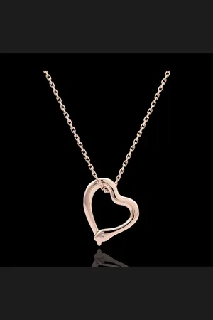 Edenly Necklace Imaginary walk - Snake of love - small model - rose gold and