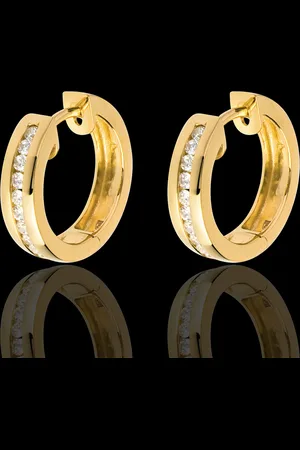 Edenly Hoops inlaid diamonds - 0.24 carat - 22 diamonds