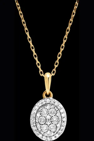 Edenly Origin Pendant - Oval Brilliance - 9 carat and d