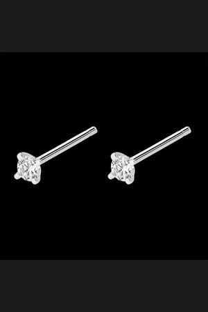 Edenly Freshness diamond stud earrings - Spark - 9 carats and diam
