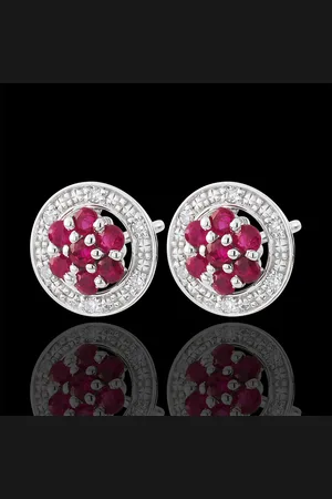 Edenly Isalia earrings - rubies - 9 carat