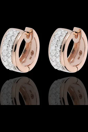 Edenly Earrings Constellation - Astral - small size - rose gold - 0.22 carat