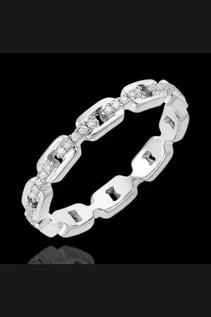Edenly Orient Gaze Ring - Cuban Link Diamonds - 18 carats and diam