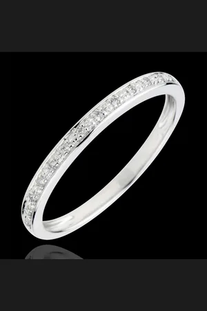 Edenly Diamond Flashes Wedding Ring - 18 carats
