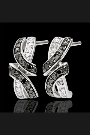 Edenly Earrings Clair Obscure - Rendez-vous - black diamonds - 18 carat