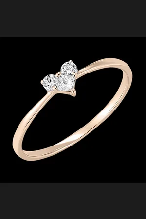 Edenly Pr??cieux Secret Ring - Mini Lovely - 18 karat rose gold and diamonds