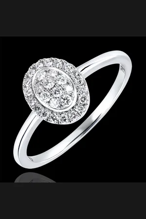 Edenly Engagement Ring Abundance - Cluster - 18 carats and diamond