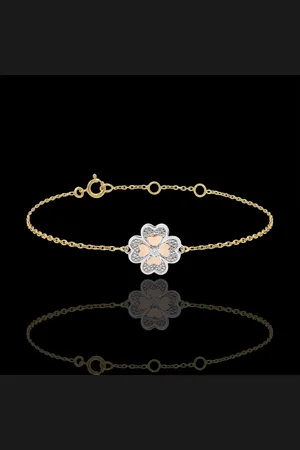 Edenly Bracelet Solitair Freshness - Sparkling Clover - and diamo