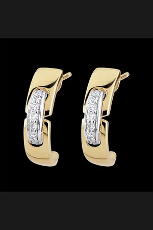 Edenly Yellow Gold Eternal Union Earrings