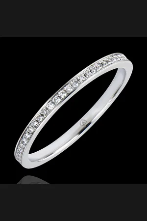 Edenly Wedding Ring Origin - Grain setting - 18 carats and diamond