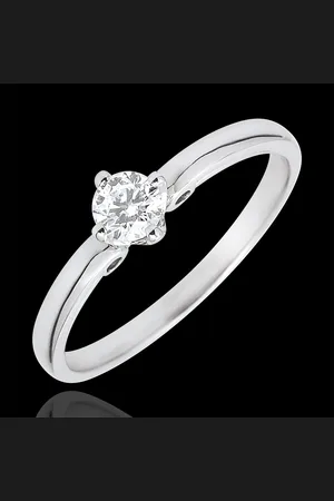 Edenly Ring Solitaire - Ivy Button - 0.2 carat - 18 carat