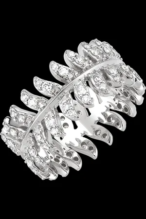 Edenly Panache Ring - R??v??rence - 9 carats and synthetic diamond