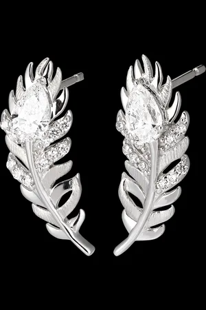 Edenly Panache Earrings - Altesse - 9 carats and synthetic diamond