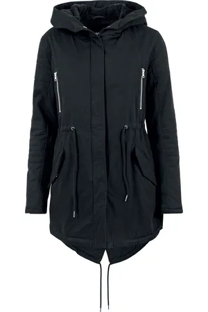 Urban classics Ladies Sherpa Lined Cotton Parka Winter Jacket