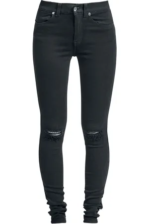 Dr Denim Lexy Ripped Knees Jeans