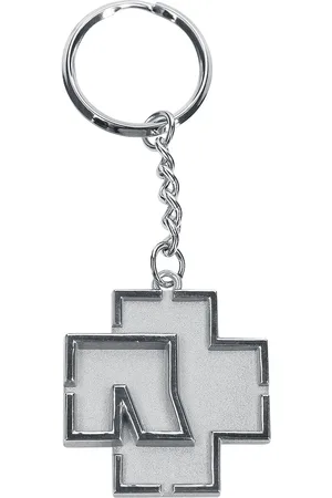 Rammstein Logo Keyring Pendant coloured