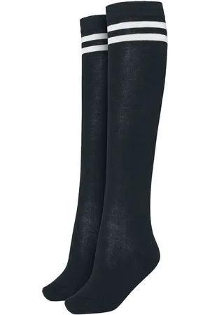 Urban classics Ladies College Socks Knee Socks white