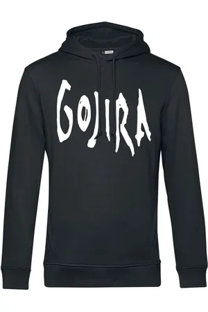 Gojira Woodblock Whales Hooded sweater