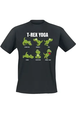 Tierisch T-Rex Yoga T-Shirt