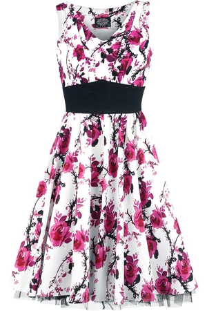 H&R London Pink Floral Dress Medium-length dress pink
